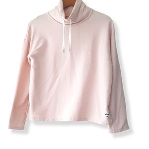 ROOTS Pink High Neck Pullover Sweatshirt